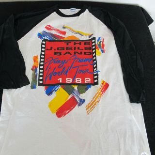 Vintage J Geils Band 1982 Tour Baseball Tshirt Never Worn Xl