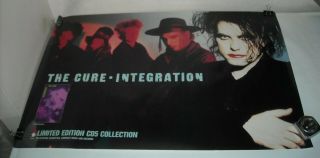 Rolled 1990 The Cure - Integration Promo Advertising Poster 20 X 30 Robert Smith