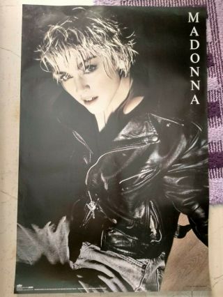 Madonna Vintage 80s Big Poster Pop Music 80s Papa Don T Preach