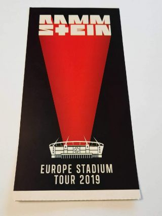 Rammstein Ticket 2019 Moscow