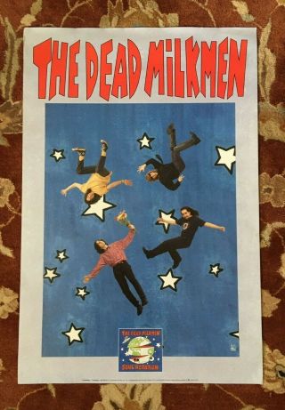 The Dead Milkmen Soul Rotation Rare Promotional Poster Punk