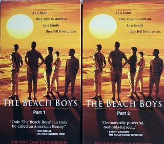 The Beach Boys An American Family,  2 Vhs Videos,  Frederick Weller,  Kevin Dunn