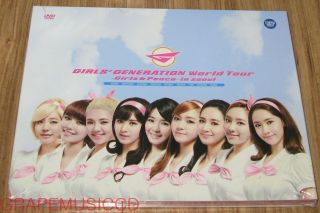 Girls’ Generation World Tour Girls & Peace In Seoul Live Dvd,  Photobook Poster