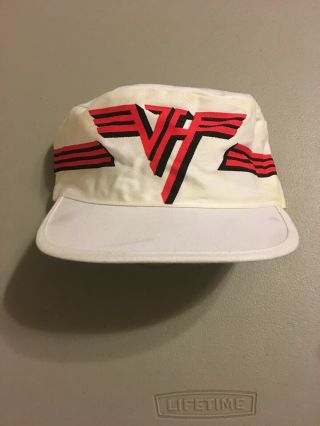 Vintage Van Halen 1984 Tour Of The World Painters Hat