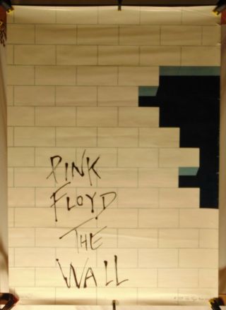 Pink Floyd - - The Wall - - Large Promo Poster