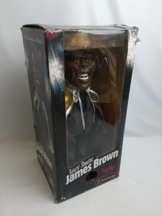 Dancin Shoutin Singing James Brown Electronic Animation Doll By Gemmy