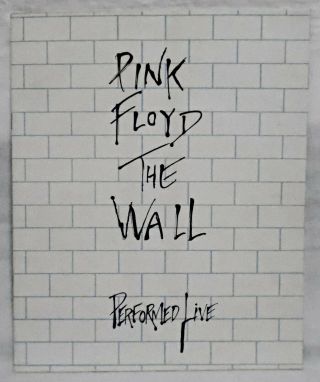 Pink Floyd - The Wall Performed Live 1980 Tour Programme