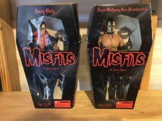 Misfits Jerry Only & Doyle Wolfgang Von Frankenstein 12” Action Figure Doll Toys