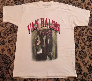 Van Halen Vintage 1995 Concert Tour Shirt White Xl - Balance - Nm