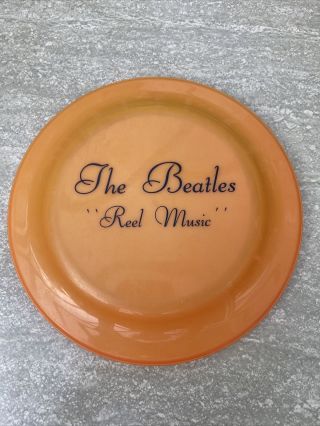 Vintage Rare The Beatles Reel Music Promo Frisbee Humphrey Flyer