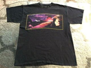 Bonnie Raitt Longing In Their Hearts Black Shirt Adult Large 1994