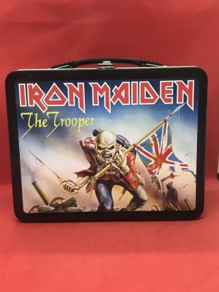 Iron Maiden Eddie The Trooper Lunchbox,  Neca Metal 2004 (best Deal)