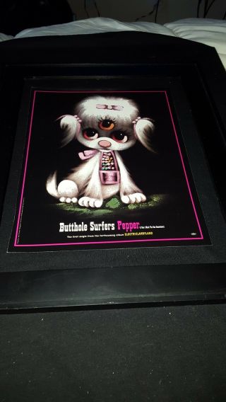 Butthole Surfers Pepper Rare Promo Poster Ad Framed 2