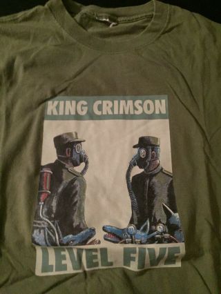 King Crimson Shirt,  2001 Tour,  Xl,