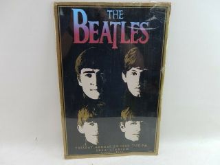 Vintage Beatles Live At Shea Stadium 1966 Poster