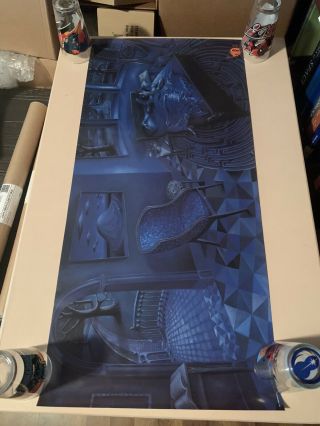 Phish David Welker Rift Official Dry Goods Release Poster Nm Never Displayed