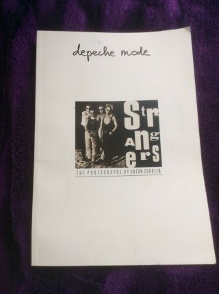 Depeche Mode Strangers Book - The Photographs By Anton Corbijn