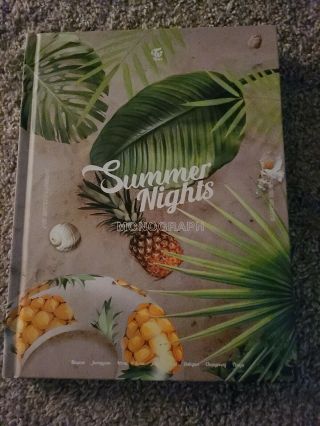 Twice Summer Nights Monograph (photobook,  Photocard Set (no Sana And Mina))