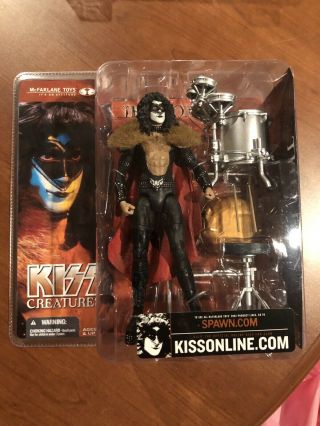 Kiss Creatures The Fox Eric Carr 2002 Mcfarlane Toys Action Figure “new”