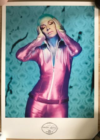 Annie Lennox Rare Stunning Lithograph Thick Card Poster House Of Me Eurythmics