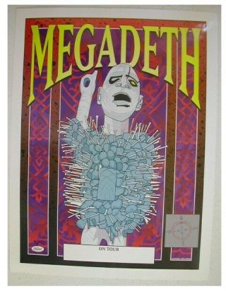 2 Megadeth Posters Poster Promo 18x24