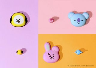 Bts Bt21 Character Portable Hand Warmer,  Power Bank 7types Authentic K - Pop Md