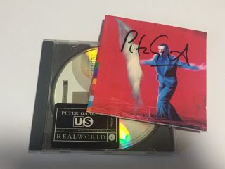 Peter Gabriel - Us (signed Autographed) 1992 Cd Album - Genesis