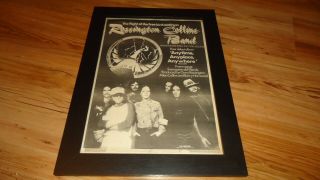 Rossington Collins Band - 1980 Framed Poster Sized Advert
