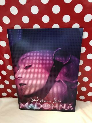 Madonna 2006 Confessions Tour Concert Program Tour Book With Stickers Never Open