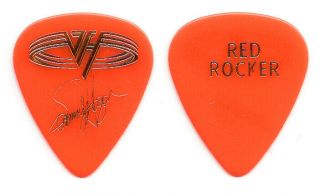 Van Halen Sammy Hagar Signature Red Rocker Red Guitar Pick 1993 Right Here Tour