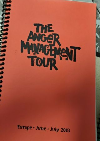Eminem The Anger Management Tour Crew Itinerary