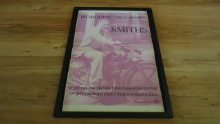 The Smiths Big Mouth Strikes Again - Framed Poster Sized Advert