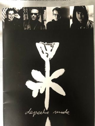 Vintage Depeche Mode 1990 World Violation Concert Tour Book