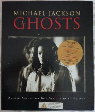 Michael Jackson Ghosts Deluxe Limited Edition Box Set 2 X Cd And Vhs/collector