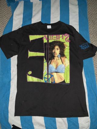 Vintage Sheila E.  “lovesexy Tour” T - Shirt Size Large Prince Related Concert