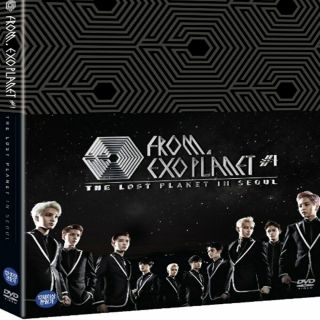 K - Pop Exo From.  Exoplanet 1 The Lost Planet In Seoul Dvd 3disc,  Photobook