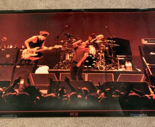 VINTAGE MUSIC POSTER Pearl Jam Live On Stage Mercer 1993 Classic Grunge Rock 2