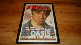 Noel Gallagher/oasis - 1996 Framed Poster Sized Iconic Cover