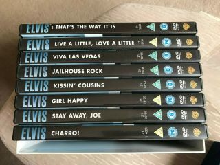 Elvis DVD box set LtdEdt suede box with 8 Great Elvis movies number 397 of 8000 2