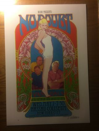 No Doubt Vandals 1996 Art Print Poster By Bob Masse Signed Artist Edition