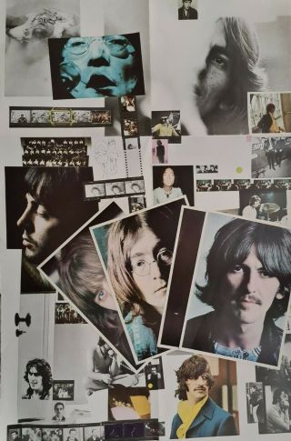 The Beatles White Album Uncensored 1968 Uk Poster & Photo Set No Vinyl