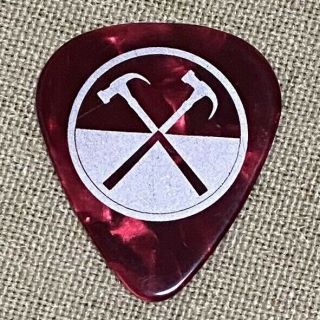 Roger Waters The Wall Tour 2012 Red Pearl Guitar Pick - 2012 Tour Pink Floyd 3