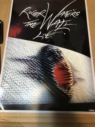 Roger Waters The Wall - Live 2010 Vip Package.  Official Numbered Limited Edition