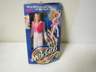 Vintage 1979 Andy Gibb Disco Dancing Doll Nrfb Ideal