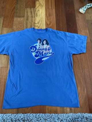 Donny And Marie Tee Shirt Xl Without Tags