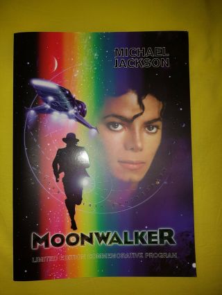 Michael Jackson Moonwalker Ltd Edition (1998) Commemorative Souvenir Programme