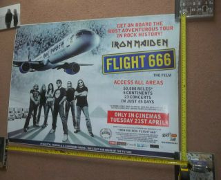 Iron Maiden / Flight 666 The Film Poster