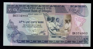 Ethiopia 50 Birr (1991) Pick 44c Unc.
