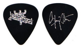 Judas Priest Glenn Tipton Signature Black Guitar Pick - 2008 Nostradamus Tour