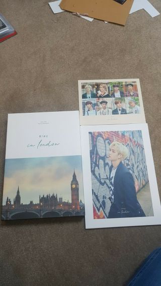 Stray Kids - Stay In London - Official Photobook Photocard Dvd Poster Sticker